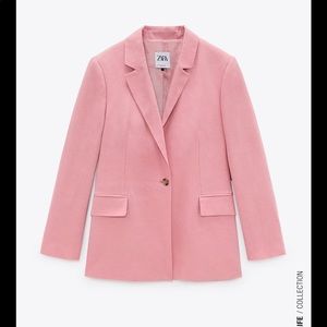 Pink Zara blazer